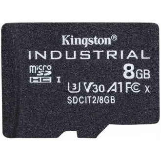 Card Kingston 8GB microSDHC Industrial C10 A1 pSLC Pachet unic
