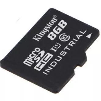 Card Kingston 8GB microSDHC Industrial C10 A1 pSLC Pachet unic