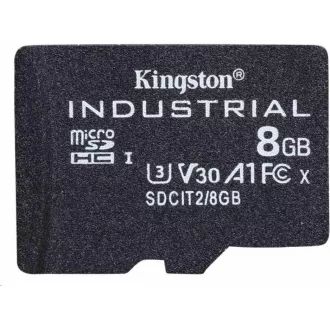 Card Kingston 8GB microSDHC Industrial C10 A1 pSLC Pachet unic