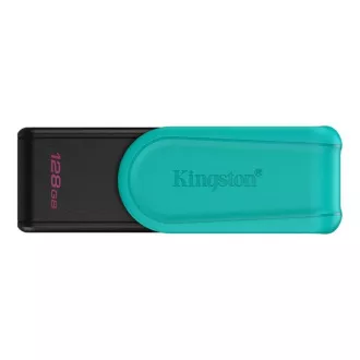 Unitate flash Kingston DataTraveler Exodia S, 128 GB, USB 3.2, Gen 1 (negru + turcoaz)