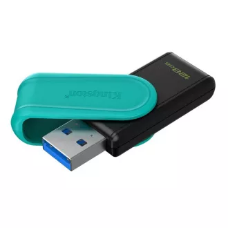 Unitate flash Kingston DataTraveler Exodia S, 128 GB, USB 3.2, Gen 1 (negru + turcoaz)