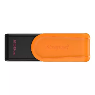 Unitate flash Kingston DataTraveler Exodia S, 256 GB, USB 3.2, Gen 1 (negru + portocaliu)