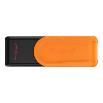 Unitate flash Kingston DataTraveler Exodia S, 256 GB, USB 3.2, Gen 1 (negru + portocaliu) - Utilizat Unitate flash Kingston DataTraveler Exodia S, 256 GB, USB 3.2, Gen 1 (negru + portocaliu) - Utilizat