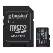 Card Kingston MicroSDXC 256GB Canvas Select Plus, U1, V10, A1, adaptor SD