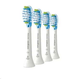 Philips HX9044/17 Sonicare C3 Premium Plaque Control, capete de înlocuire, dimensiune standard, 4 bucăți, cu clips, alb Philips HX9044/17 Sonicare C3 Premium Plaque Control, capete de înlocuire, dimensiune standard, 4 bucăți, cu clips, alb