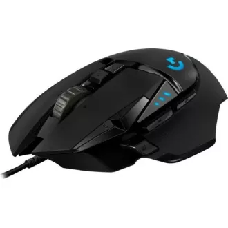 Mouse de gaming Logitech G502 Hero, USB, USB cu fir, 16000 DPI, negru