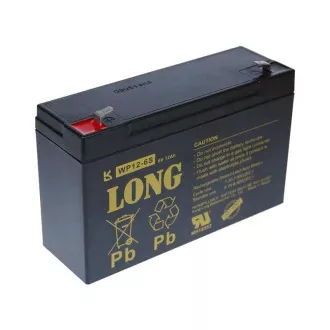 Baterie plumb-acid lungă de 6V 12Ah F1