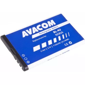 AVACOM baterie telefon mobil Nokia 5530, CK300, E66, 5530, E75, 5730, Li-Ion 3, 7V 1120mAh (înlocuire BL-4U) AVACOM baterie telefon mobil Nokia 5530, CK300, E66, 5530, E75, 5730, Li-Ion 3, 7V 1120mAh (înlocuire BL-4U)