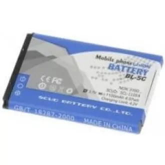 Baterie AVACOM telefon mobil Nokia 6230, N70, Li-Ion 3, 7V 1100mAh (înlocuire BL-5C) Baterie AVACOM telefon mobil Nokia 6230, N70, Li-Ion 3, 7V 1100mAh (înlocuire BL-5C)