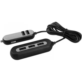 Încărcător auto AVACOM CarHUB 5x ieșire USB, negru Încărcător auto AVACOM CarHUB 5x ieșire USB, negru