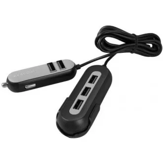 Încărcător auto AVACOM CarHUB 5x ieșire USB, negru Încărcător auto AVACOM CarHUB 5x ieșire USB, negru
