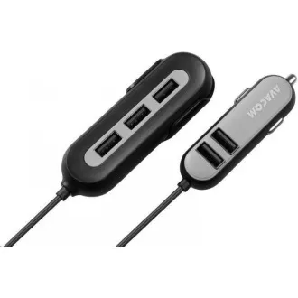 Încărcător auto AVACOM CarHUB 5x ieșire USB, negru Încărcător auto AVACOM CarHUB 5x ieșire USB, negru