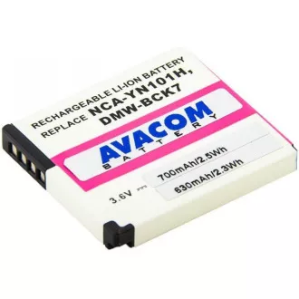 Baterie AVACOM pentru Panasonic DMW-BCK7 Li-Ion 3.6V 700mAh 2.5Wh