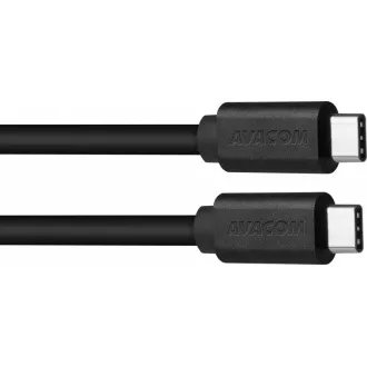 Cablu de date și încărcare USB - USB Type-C, 100cm, negru