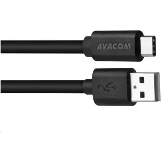 Cablu de date și încărcare USB - USB Type-C, 100cm, negru