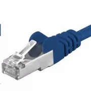 PREMIUMCORD Cablu patch CAT6a S-FTP, RJ45-RJ45, AWG 26/7 5m albastru