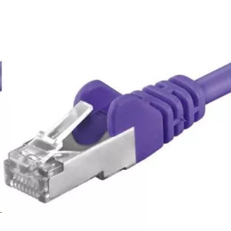 PREMIUMCORD Cablu patch CAT6a S-FTP, RJ45-RJ45, AWG 26/7 5m violet PREMIUMCORD Cablu patch CAT6a S-FTP, RJ45-RJ45, AWG 26/7 5m violet