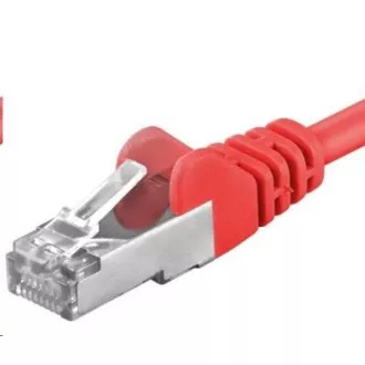 PREMIUMCORD Cablu patch CAT6a S-FTP, RJ45-RJ45, AWG 26/7 3m roșu PREMIUMCORD Cablu patch CAT6a S-FTP, RJ45-RJ45, AWG 26/7 3m roșu
