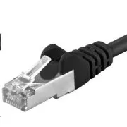 PREMIUMCORD Cablu patch CAT6a S-FTP, RJ45-RJ45, AWG 26/7 7m negru