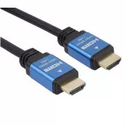 Cablu PREMIUMCORD HDMI - Ultra HDTV, 5m (metal, conectori placați cu aur)