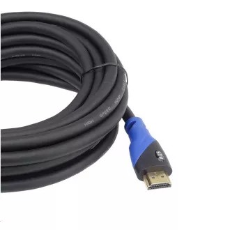 Cablu PREMIUMCORD HDMI - Ultra HDTV, 1m (culoare, conectori placați cu aur)