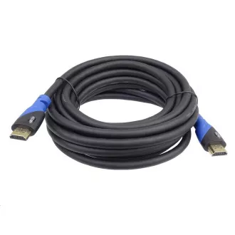 Cablu PREMIUMCORD HDMI - Ultra HDTV, 1m (culoare, conectori placați cu aur)