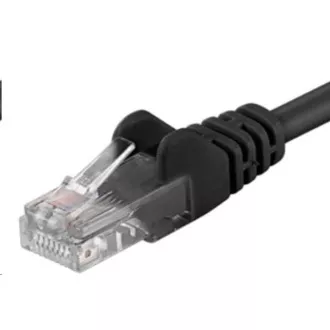 PREMIUMCORD Cablu patch UTP RJ45-RJ45 CAT5e 0.25m negru