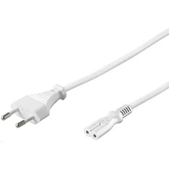 PREMIUMCORD Cablu de alimentare 230V la casetofon 2m alb