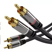 Cablu PREMIUMCORD, 2x CINCH-2x CINCH M/M, 5m