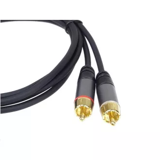 Cablu PREMIUMCORD, 2x CINCH-2x CINCH M/M, 5m