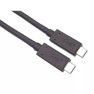Cablu PREMIUMCORD USB4™ 40Gbps 8K@60Hz Thunderbolt 3, 1m