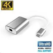 Adaptor PremiumCord USB-C la mini DisplayPort, rezoluție 4K*2K la 60Hz