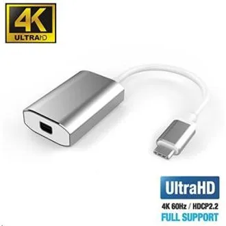 Adaptor PremiumCord USB-C la mini DisplayPort, rezoluție 4K*2K la 60Hz