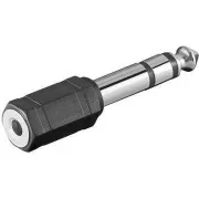 Adaptor PremiumCord mufă stereo de 6,3 mm - mufă stereo de 3,5 mm (M/F)