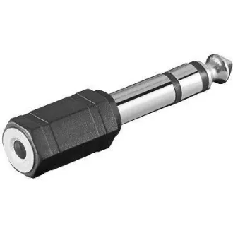 Adaptor PremiumCord mufă stereo de 6,3 mm - mufă stereo de 3,5 mm (M/F)