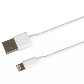 Cablu de incarcare si sincronizare PremiumCord Lightning iPhone, 8pin - USB AM/M, 1m