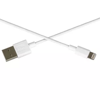 Cablu de incarcare si sincronizare PremiumCord Lightning iPhone, 8pin - USB AM/M, 1m