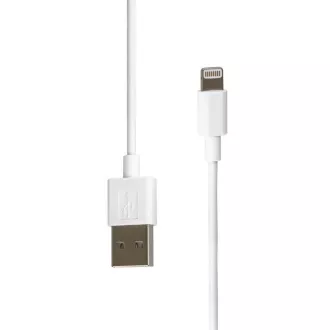 Cablu de incarcare si sincronizare PremiumCord Lightning iPhone, 8pin - USB AM/M, 1m