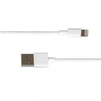 Cablu de incarcare si sincronizare PremiumCord Lightning iPhone, 8pin - USB AM/M, 1m