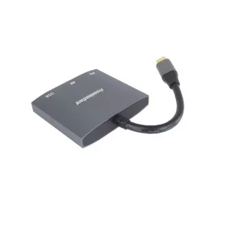 Adaptor PremiumCord USB-C la HDMI, USB3.0, PD, 4K și rezoluție FULL HD 1080p
