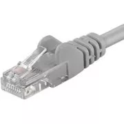 PremiumCord Cablu patch UTP RJ45-RJ45 CAT6 1, 5m gri