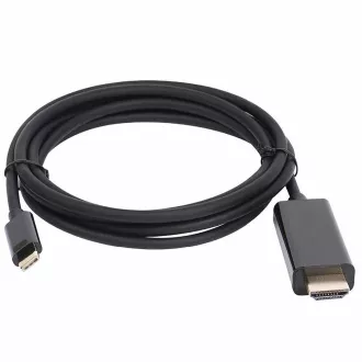 Cablu PremiumCord USB-C la HDMI 2m rezoluție 4K*2K@60Hz FULL HD 1080p