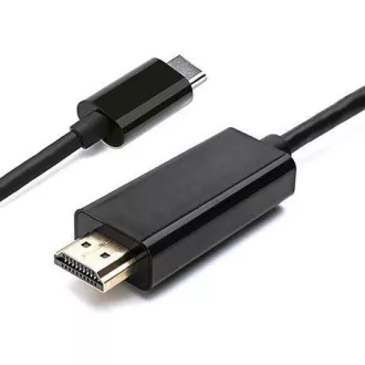 Cablu PremiumCord USB-C la HDMI 2m rezoluție 4K*2K@60Hz FULL HD 1080p
