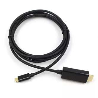 Cablu PremiumCord USB-C la HDMI 2m rezoluție 4K*2K@60Hz FULL HD 1080p