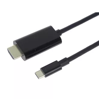 Cablu PremiumCord USB-C la HDMI 2m rezoluție 4K*2K@60Hz FULL HD 1080p