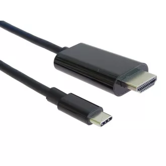 Cablu PremiumCord USB-C la HDMI 2m rezoluție 4K*2K@60Hz FULL HD 1080p