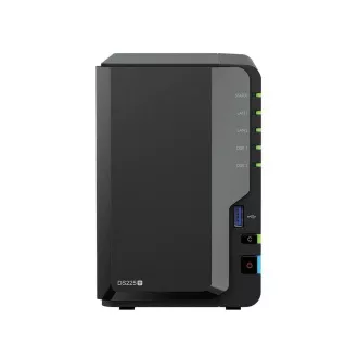 Synology DS225+ DiskStation (4C/Celeron J4125/2, 0-2, 7GHz/2GBRAM/2xSATA/2xUSB3.2Gen1/1x2, 5GbE/1xGbE)