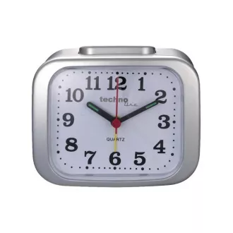 Ceas deşteptător analog TechnoLine Modell XL, argintiu
