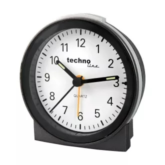 Ceas cu alarmă analogic TechnoLine Modell G, argintiu Ceas cu alarmă analogic TechnoLine Modell G, argintiu
