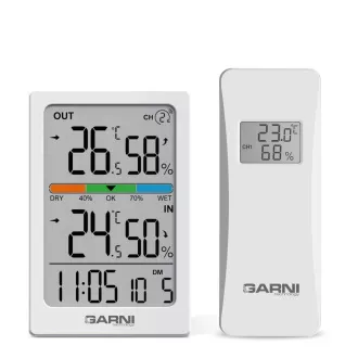 GARNI 155TH - Termometru digital wireless cu higrometru GARNI 155TH - Termometru digital wireless cu higrometru